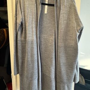 Lululemon Athletica Gray Cardigan